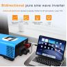 China 2000w Pure Sine Wave Ups Inverter 12v Dc To 220v Ac Power Inverter With Remote Control wholesale