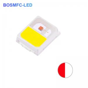 Stable Bi Color 2835 SMD LED 0.2W Heat Dissipation Red White