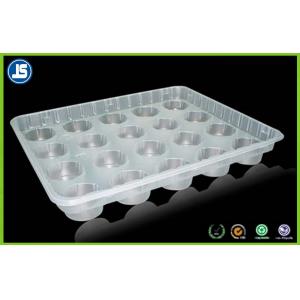 China Pharmaceutical Blister Packaging Tray For Biscuit Macaroon , Soft Transparent PVC supplier