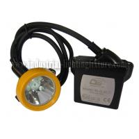 DC 4.2V ATEX KL5LM LED Mining Light 15000 Lux 6.5Ah , Black Miners Safety Lamp