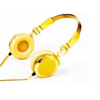 Mini Wired Headphone with mic , Hight Definition gold Stereo Headset