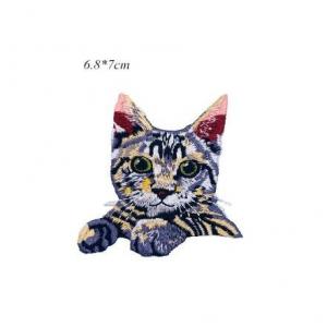 High quality cat patch embroidery patch sew on or iron on patch