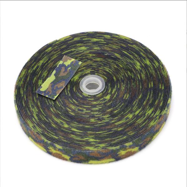 Camuflaje para exteriores cinta de gancho y bucle resistencia UV tolerancia a altas temperaturas