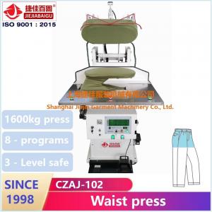 Seat Seam Shirt Pant Press Machine 0.75kw , Automatic Press Machine For Clothes