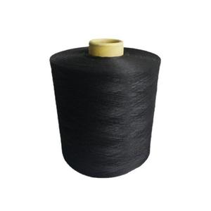 Ring Spun Polyester Dyed Yarn Textured Polyester Fiber Yarn Cone Package