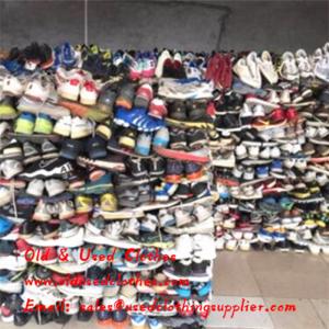 China Fashion Bulk Used Shoes Second Hand Sports Shoes In Germany , Bangladesh supplier