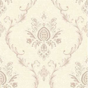 Washable Vintage Style Wallpaper Bedroom Decor With Vinyl Coated Paper