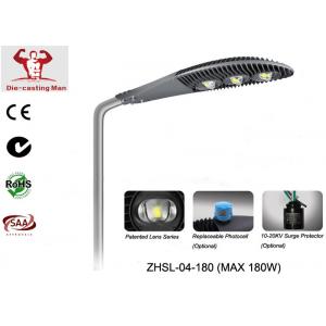 CE RoHS Approved Energy Saving 150w 180w COB Road Lighting Fixtures Super Bright Dimmable with 5 years warranty