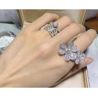 18k Rose Gold Van Cleef Frivole Rings 112 diamonds Frivole Between The Finger Ring OEM