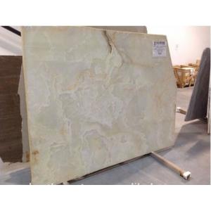 China Polished Translucent backlit Marble White Onyx Slab wholesale