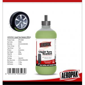 Organic Polymer Rubber Tire Repair Liquid Waterproof 500ml For Motorcycle