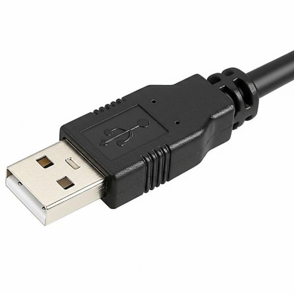China Transmisión de datos USB 2.0 Cable Material de PVC negro para una transferencia sin problemas wholesale