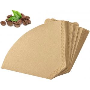 Disposable Number 4 Cone Coffee Filters Paper For 8 - 12 Cup Coffee Makers