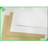 China Coated single sided 300G 350G White Clay Coated Kraft Board / Duplex Board Sheets on sale