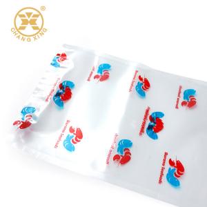 3 Side 250g Sealed Frozen Food Packaging Pouch ALOX Aluminium Foil Vacuum Pack With Tear Notch