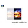 China ペット/PP物質的な3D絵札、注文のレンズ カード美しい景色パターン wholesale
