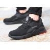 China Slip Resistant Flyknit Fabric Leather Waterproof Steel Toe Work Shoes wholesale