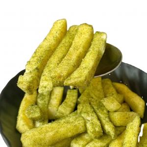 Wholesale VF Vegetables Strips Seaweed French Fries Snacks Vacuum Fried Potato Chips