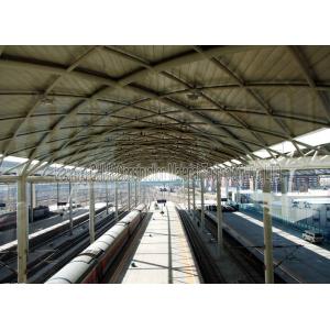 China Prefabricated Railway Station Steel Frame Structure With Space Frame Roof supplier
