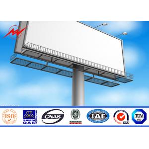 Anticorrosive 3 in1 Round LED Outdoor Billboard Advertising With Backlighting 8m