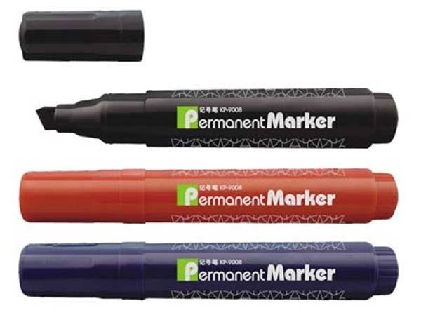 plastic big permanent marker, plastic chisel point permanent pen