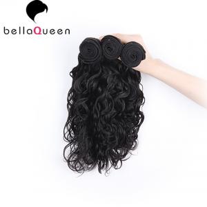 China Water Wave Malaysian Virgin Human Hair Weaving Nautral Black Human Hair Extension supplier