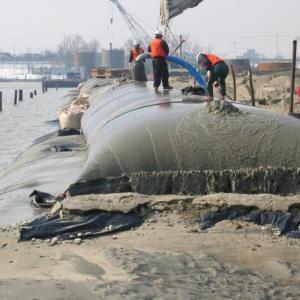 Woven Geotextile Tube Geotube For Dredging Sand Dewatering And Coastal Protection