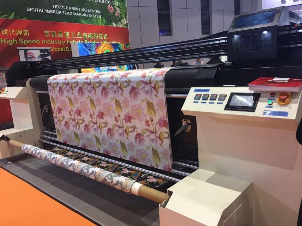 Home Digital Textile Printing Machine 1800dpi Maximum Resolution With Kyocera