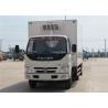 FOTON 6 Wheels small Refrigerated Box Truck , 3 Tons Refrigerator Freezer Truck