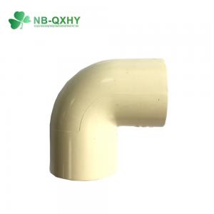 China QX CPVC Pipe Fittings 90 Degree Elbow Pn16 Pipe Elbow for in Various Industries supplier