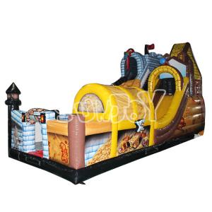 Outdoor Pirate Theme 18Oz Tarpaulin Inflatable Play Park