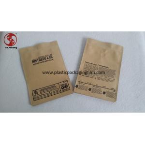 Food Grade Coffee Storage Bags With Zipper Matt Finished Lamination material