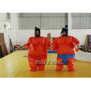 China Party Wrestling Fancy Dress Adult Inflatable Model Sumo Costume Suits With Battery supplier