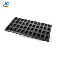 China RK Bakeware China Foodservice NSF Commercial Custom Silicone Galzed Square Muffin Tray on sale