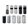 Trash Dust Bin Garbage Can with Ashtray Stainless Steel Round Lobby Hotel Use Metal Trash Bin with Ashtray