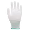 China 13 Gauge PU Coated Polyester Handling Gloves Breathable Polyester Gloves wholesale