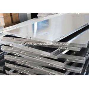 China 30-2500 mm Width Aluminium Plain Sheet For Reflector Lamps / Billboards / Signs supplier