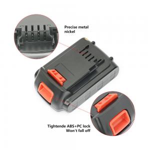 China Rechargeable Black & Decker Power Tool Batteries 20V 3000mAh Li Ion cell supplier