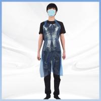China Kitchen Disposable CPE Aprons Antistatic Wear Resistant on sale
