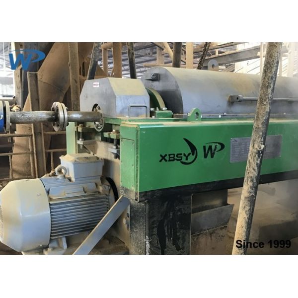 Control completamente automático peligroso de la centrifugadora 450m m de la jarra del tornillo de la separación de los desechos