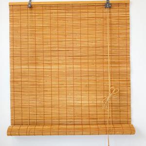 Woven Roman Bamboo Mat Rolling Curtain Easily Installed Shutter Outdoor 180*180cm
