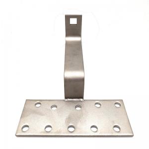 China Stainless Steel 304 316 Custom Solar Panel Mounting Adjustable Tile Roof Hook supplier