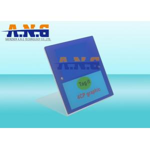 China Programming Acrylic RFID billboard Custom Printed For NFC mobile phones supplier