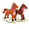 China Cute Children Rocking Horse Toys Sound Moving Mouth Tail Led Light Big wholesale