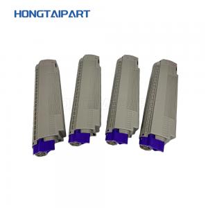 China High Capacity Toner Cartridge CMYK 46443101 46443102 464443103 46443104 For OKI C823 C833 C83 supplier