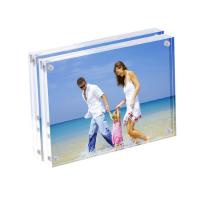 China PMMA Custom Acrylic Fabrication Floating Acrylic Box Frame Acrylic Picture Frame on sale