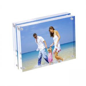 PMMA Custom Acrylic Fabrication Floating Acrylic Box Frame Acrylic Picture Frame
