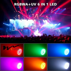 4100K Led Par Can Stage Lights RGBWA+UV 6In1 Par Stage Light