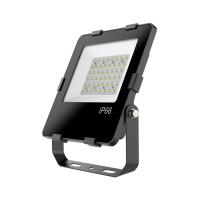 China 0-10V Dimmable Industrial LED Floodlights 30W To 200W IK08 Black Aluminum on sale