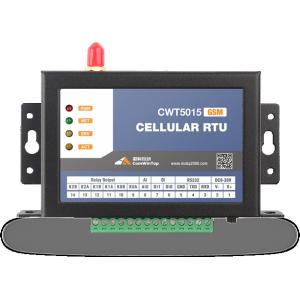China Controlador do monitor dos sms do rtu dos gprs do registador de dados CWT5015 do sistema solar da G/M com 2 o outpu do relé de /3 da entrada análoga de entrada digital 1 supplier